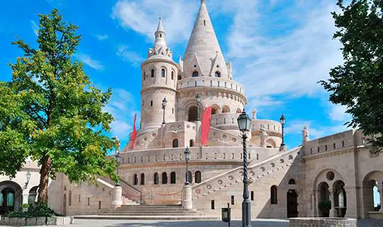 Fisherman's Bastion Fortress, Budapest, Hungary