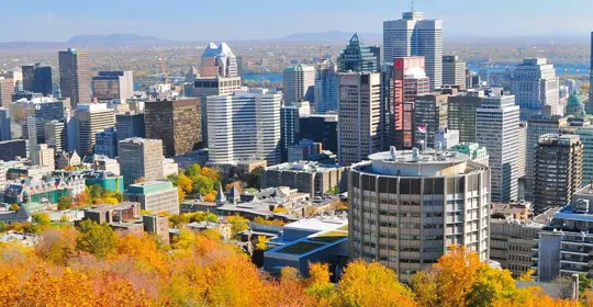 Montreal skyline, Montreal, Canada