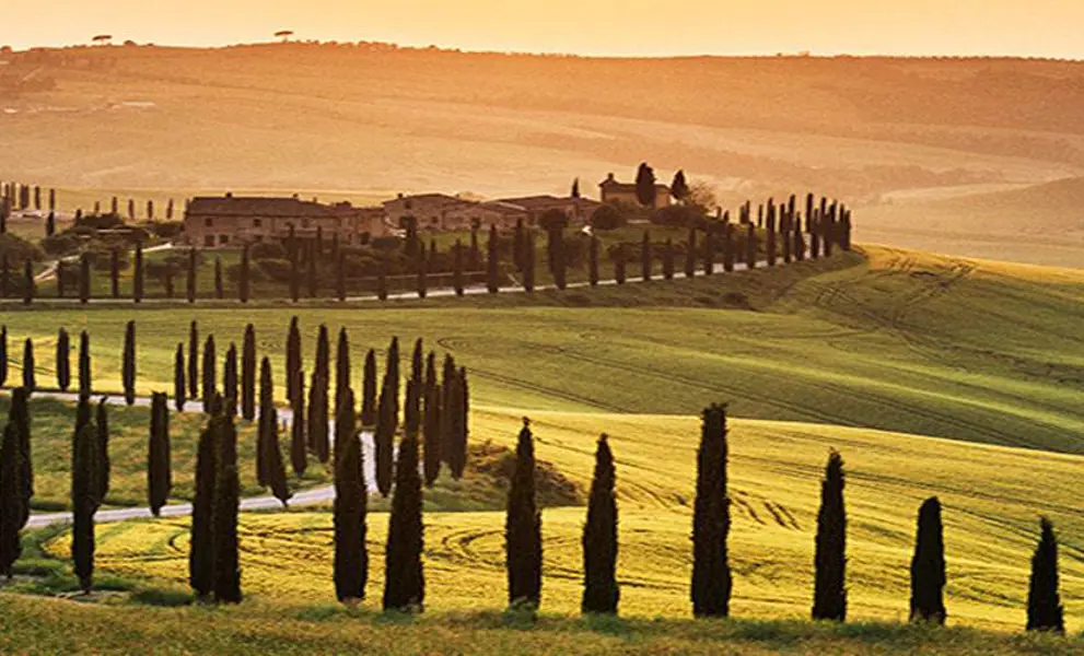 Tuscany rolling hills, Italy