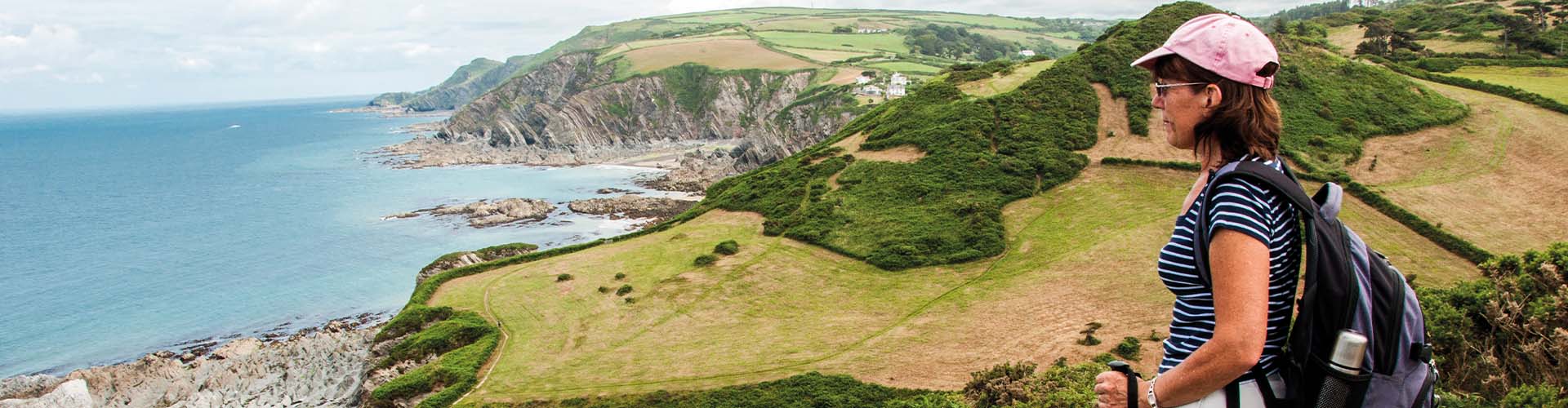 Walking in the countryside