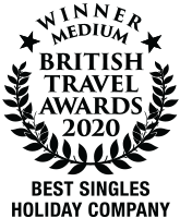 Winner for BTA  for Best Singles Holiday 2020