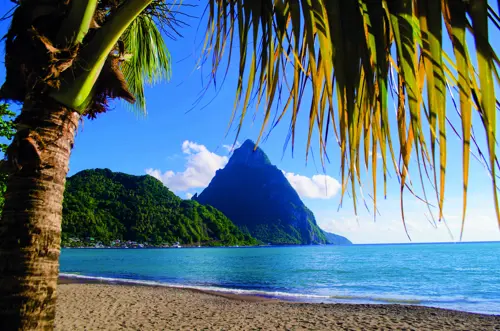 Beach in St Lucia