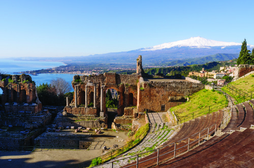 Taormina in Sicily