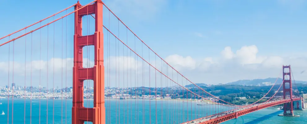 Golden Gate Bridge in San Francisco