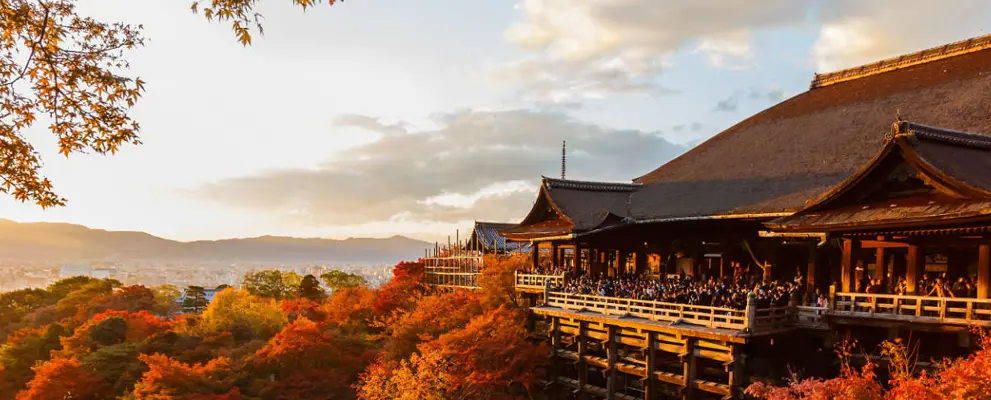Kiyomizu-dera in Kyoto, Japan