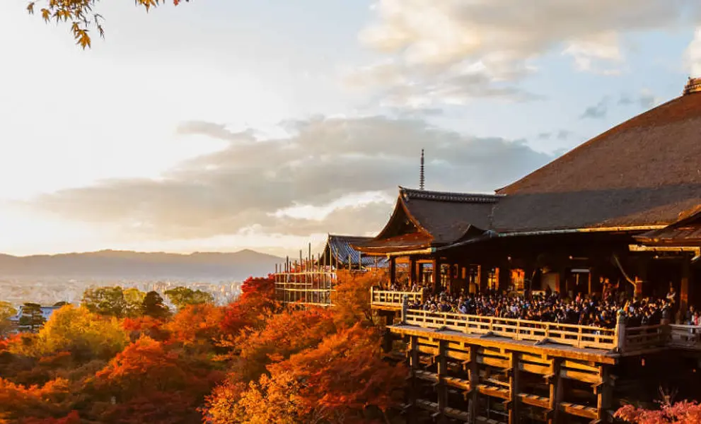 Kiyomizu-dera in Kyoto, Japan
